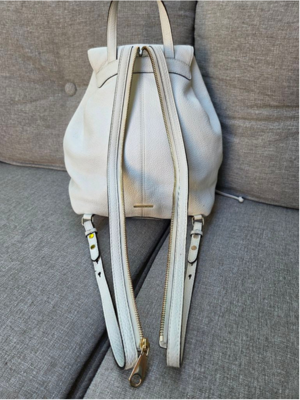 Rebecca Minkoff 100% Genuine Leather Purse Backpack - Picture 2 of 9